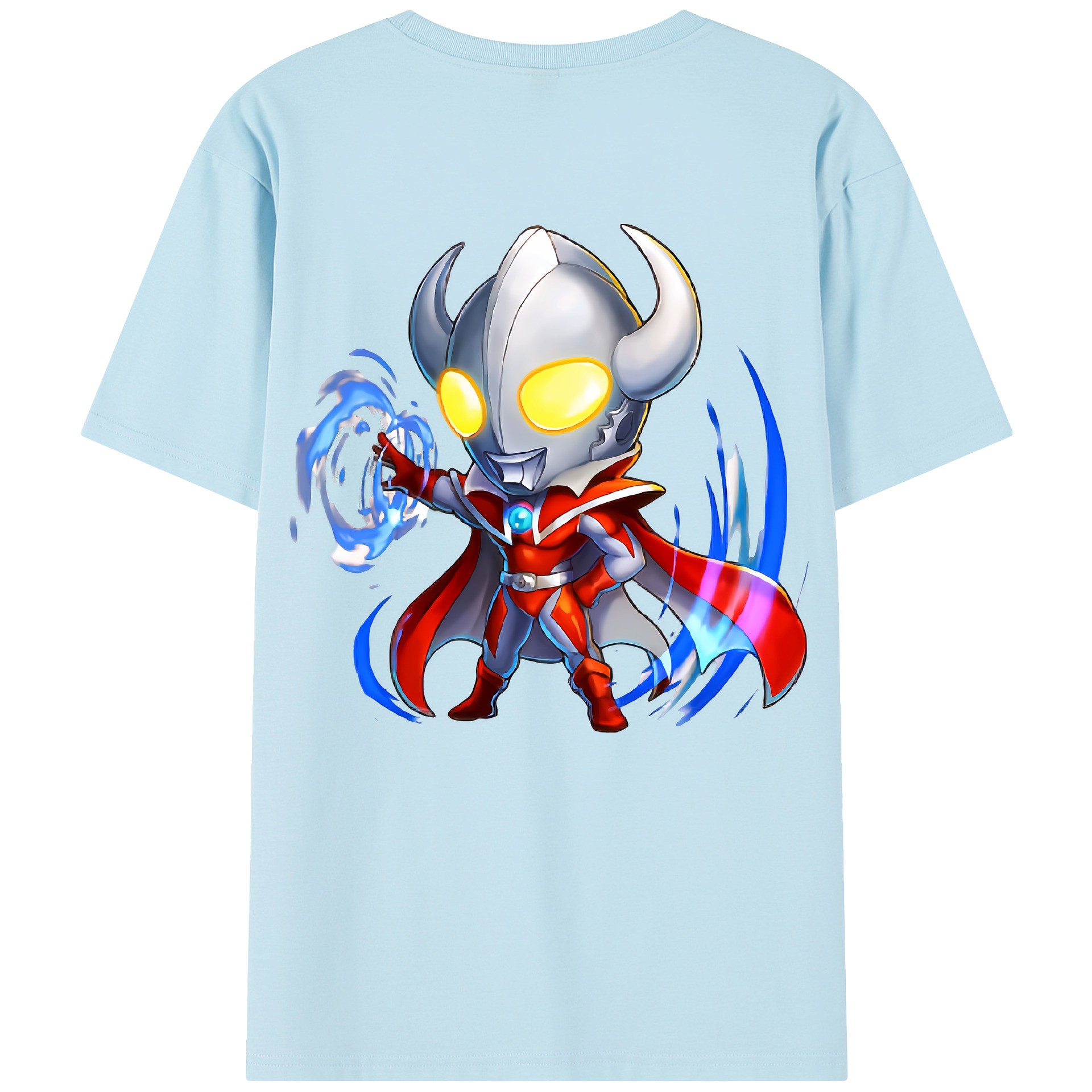 （画像用） ウルトラマン Ultraman 綿100％半袖Tシャツ（背面プリント）